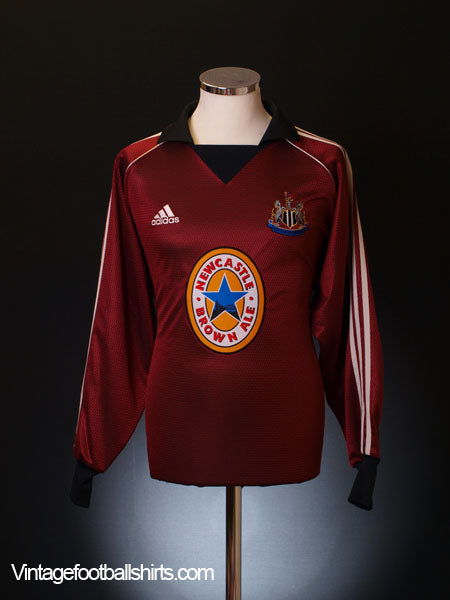 1999-00 Newcastle Goalkeeper Shirt *Mint* L Football Shirt