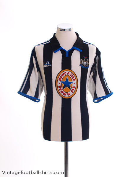 1999-00 Newcastle Home Shirt L Football Shirt