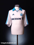 1999-00 Olympique Marseille Home Shirt L Football Shirt