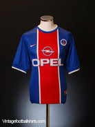 1999-00 Paris Saint-Germain Home Shirt XL Football Shirt