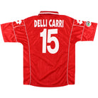 1999-00 Piacenza Lotto Match Issue Home Shirt Delli Carri #15 XL Football Shirt
