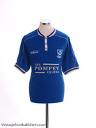 1999-00 Portsmouth Home Shirt L Football Shirt