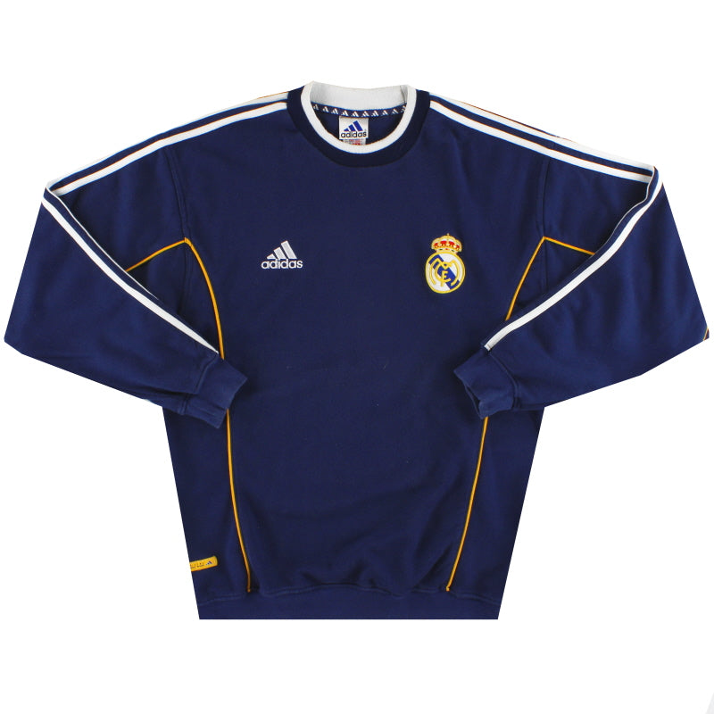 1999-00 Real Madrid adidas Sweatshirt M/L Sweatshirt