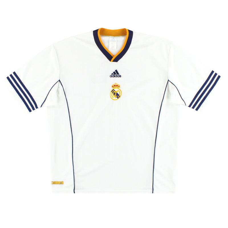 1999-00 Real Madrid adidas Training Shirt *Mint* XL Training Shirt