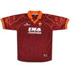 1999-00 Roma Diadora Home Shirt *As New* XL Football Shirt