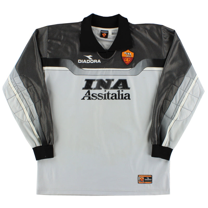 1999-00 Roma Goalkeeper Shirt XL Football Shirt