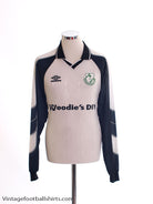 1999-00 Shamrock Rovers Away Shirt L/S *BNWT* L Football Shirt