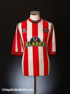 1999-00 Sheffield United Home Shirt XL Football Shirt