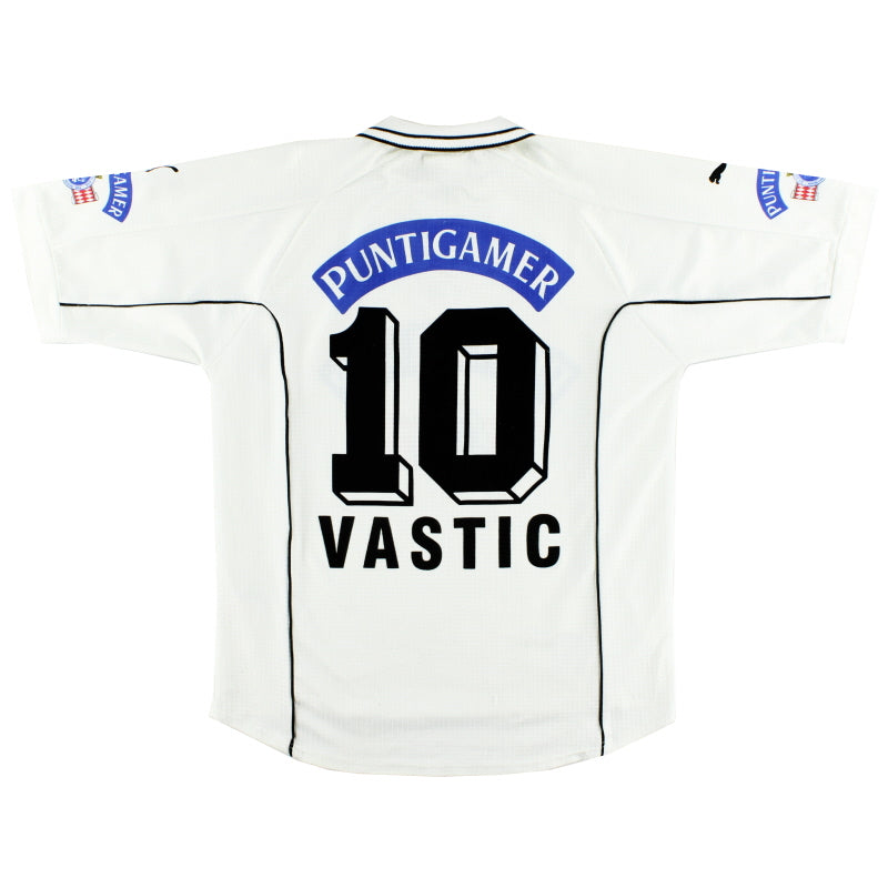 1999-00 Sturm Graz Home Shirt Match Issue Vastic #10 XL Football Shirt
