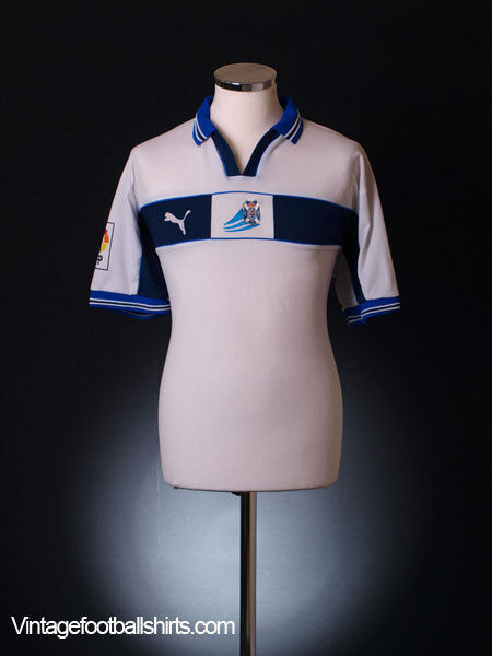 1999-00 Tenerife Home Shirt L Football Shirt