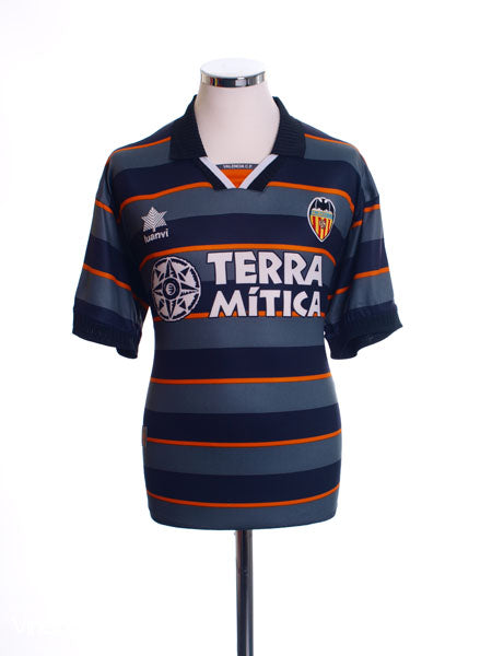 1999-00 Valencia Third Shirt M | Vintage Football Shirts