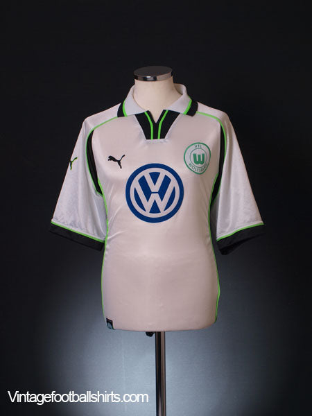 1999-00 Wolfsburg Home Shirt L Football Shirt