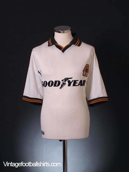 1999-00 Wolves Away Shirt L Football Shirt
