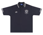 1999-00 Manchester United Umbro 'Champions' Polo Football Shirt XL
