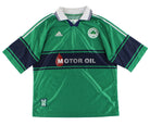 1999-00 Panathinaikos adidas Home Shirt Sigurdsson #11 XL