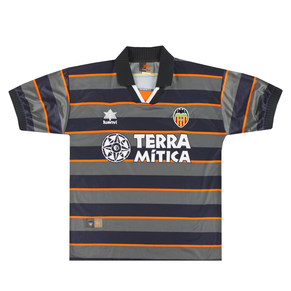 1999-00 Valencia Third Shirt L | Vintage Football Shirts