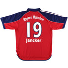 1999-01 Bayern Munich Home Shirt Jancker #19 L Football Shirt