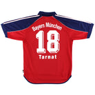 1999-01 Bayern Munich Home Shirt Tarnat #18 M Football Shirt