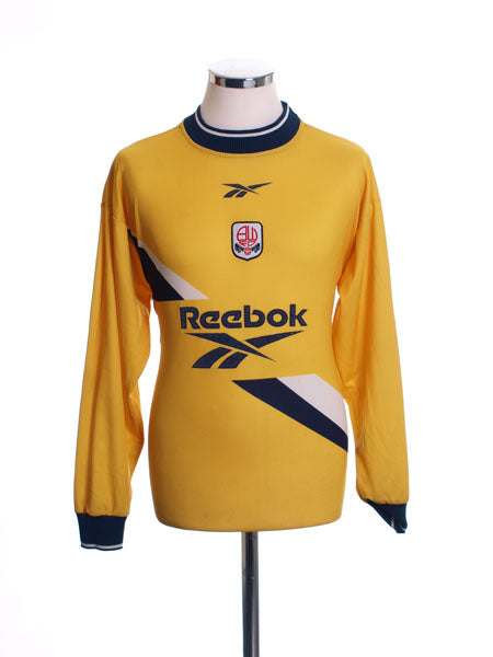 1999-01 Bolton Goalkeeper Shirt S Football Shirt