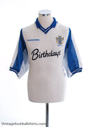 1999-01 Bury Home Shirt *Mint* XL Football Shirt