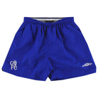 2001-03 Chelsea Umbro Home Shorts L.Boys Football Shorts