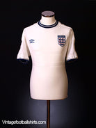 1999-01 England Home Shirt L Football Shirt