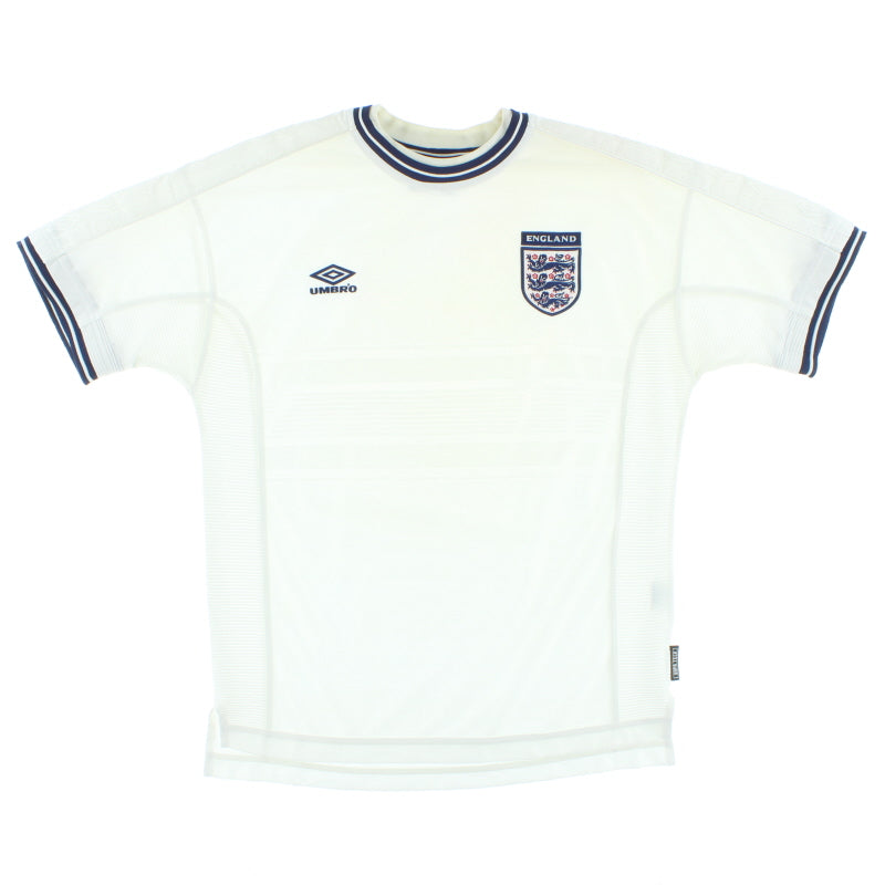 1999-01 England Home Shirt L Football Shirt
