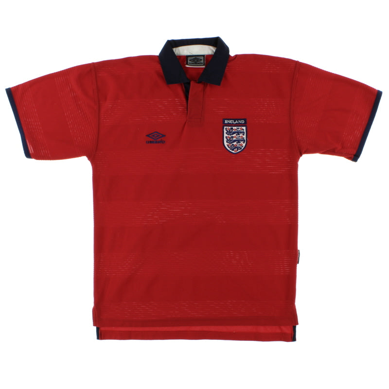 1999-01 England Away Shirt XL Football Shirt