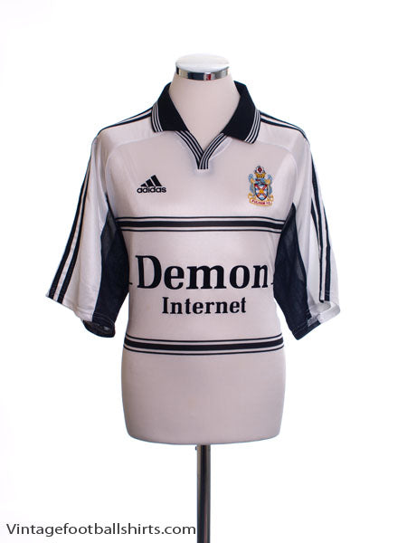 1999-01 Fulham Home Shirt L Football Shirt