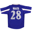 1999-01 Japan adidas Home Shirt Nakata #28 L Football Shirt