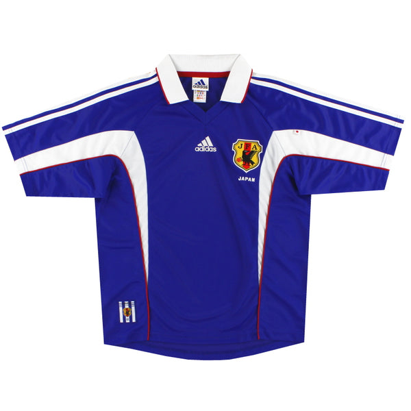  アディダス 日本代表 1999-2001 ホームユニフォーム XO 1999-01 Japan adidas Home Shirt *As New* M 751839 | Vintage