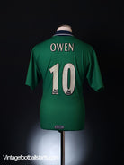 1999-01 Liverpool Away Shirt Owen #10 S Football Shirt