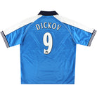 1999-01 Manchester City Le Coq Sportif Home Shirt Dickov #9 L Football Shirt