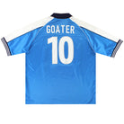 1999-01 Manchester City Le Coq Sportif Home Shirt Goater #10 L Football Shirt