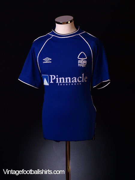 1999-01 Nottingham Forest Away Shirt L Football Shirt