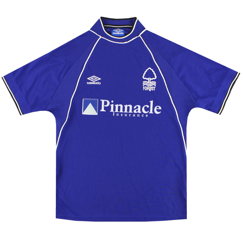 1999-01 Nottingham Forest Umbro Away Shirt L Football Shirt