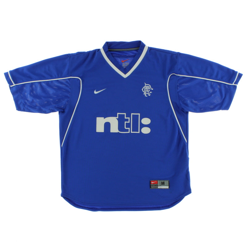 1999-01 Rangers Home Shirt M Football Shirt