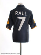 1999-01 Real Madrid Away Shirt Raul #7 M Football Shirt
