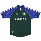 1999-01 Schalke adidas Away Shirt M Football Shirt