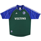 1999-01 Schalke adidas Away Shirt XL Football Shirt