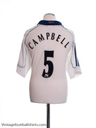 1999-01 Tottenham Home Shirt Campbell #5 XL Football Shirt