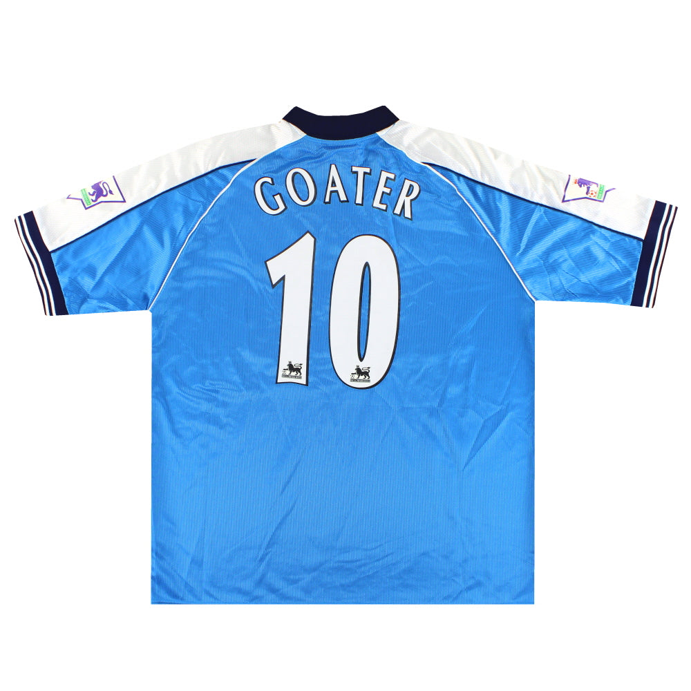 1999-01 Manchester City Le Coq Sportif Home Shirt Goater #10 1999-01 Manchester City Le Coq Sportif Home Shirt Goater #10