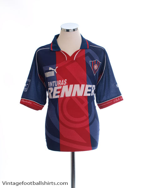 1999 Cerro Porteno Home Shirt *Mint* XL Football Shirt