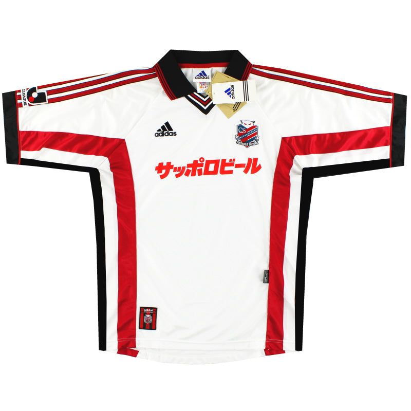 1999 Consadole Sapporo adidas Away Shirt *w/tags* L Football Shirt
