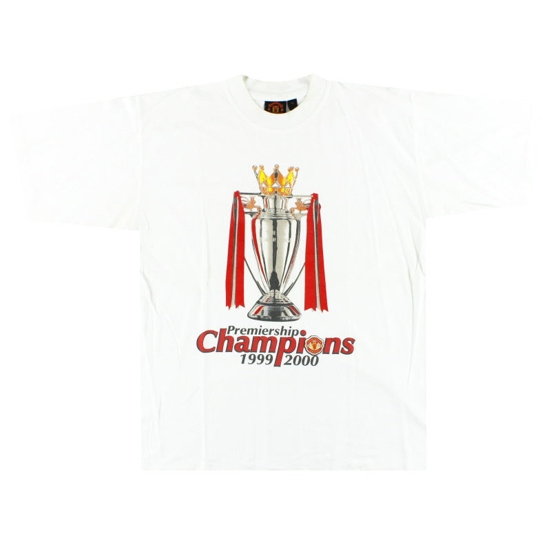 1999 Manchester United Umbro 'Premier League Winners' Tee XL T-Shirt