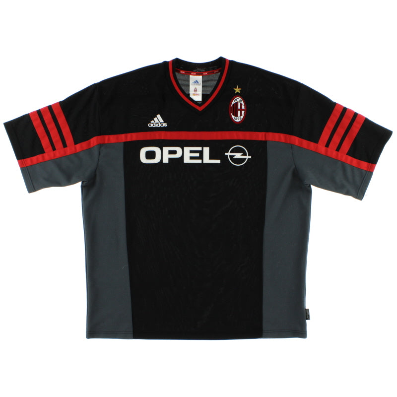 2000-01 AC Milan adidas Training Shirt XL Training Shirt