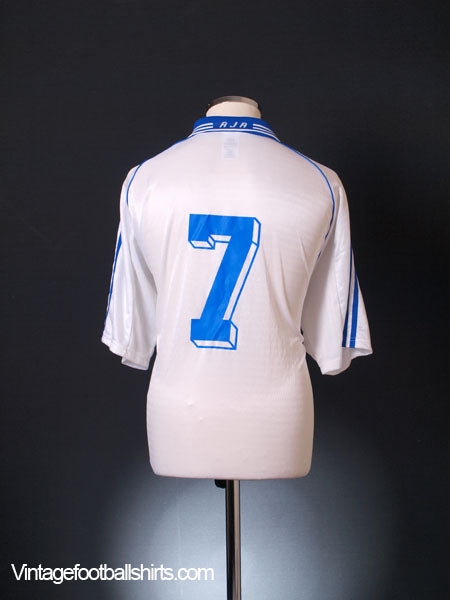 2000-01 AJ Auxerre Home Shirt #7 *Mint* XL Football Shirt