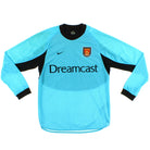 2000-01 Arsenal Goalkeeper Shirt *Mint* L Football Shirt