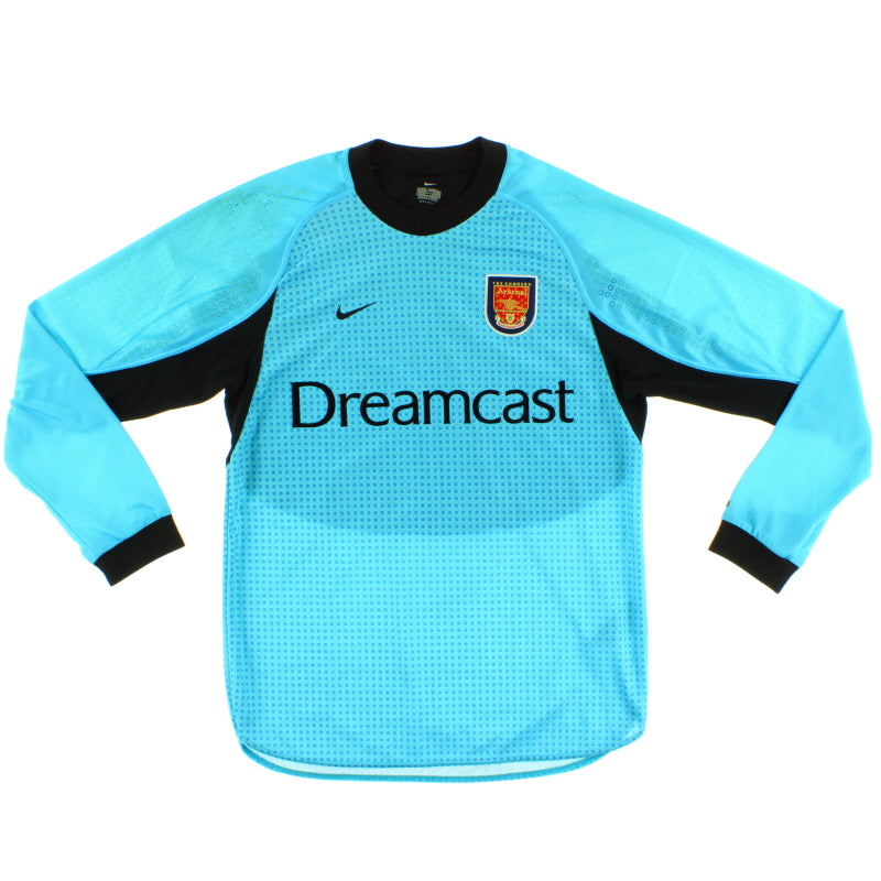 2000-01 Arsenal Goalkeeper Shirt *Mint* L Football Shirt