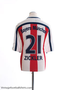 2000-01 Bayern Munich Away Shirt Zickler #21 XL Football Shirt